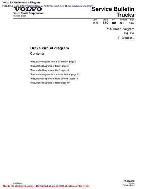 volvo fh drivers manual