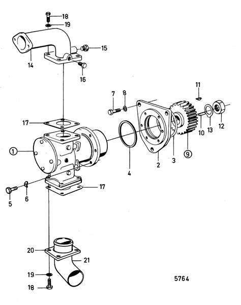 volvo penta raw water pump rebuild