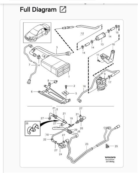 volvo s80 sensor diagram