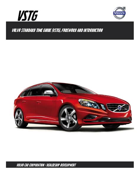 Volvo Standard Time Guide