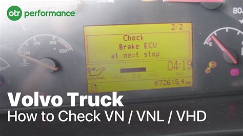 volvo vnl fault codes