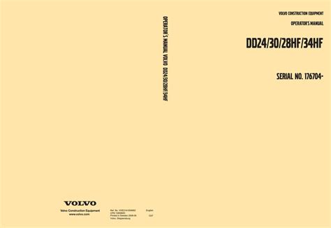 Full Download Volvo Dd24 Operators Manual 