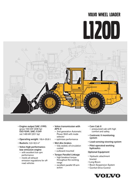 Full Download Volvo L120 Loader Service Manual 