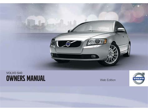 Read Online Volvo S40 Owners Manual 