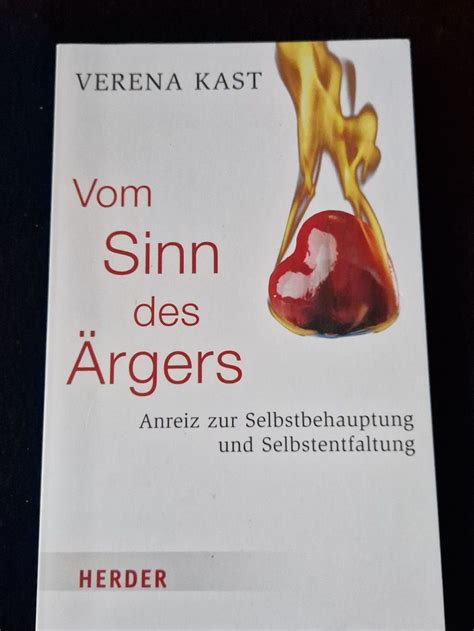 vom sinn des argers