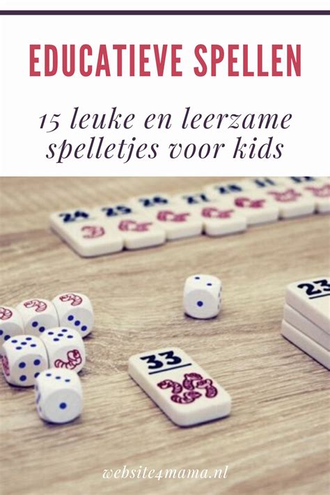 voorbeelden educatieve spellen