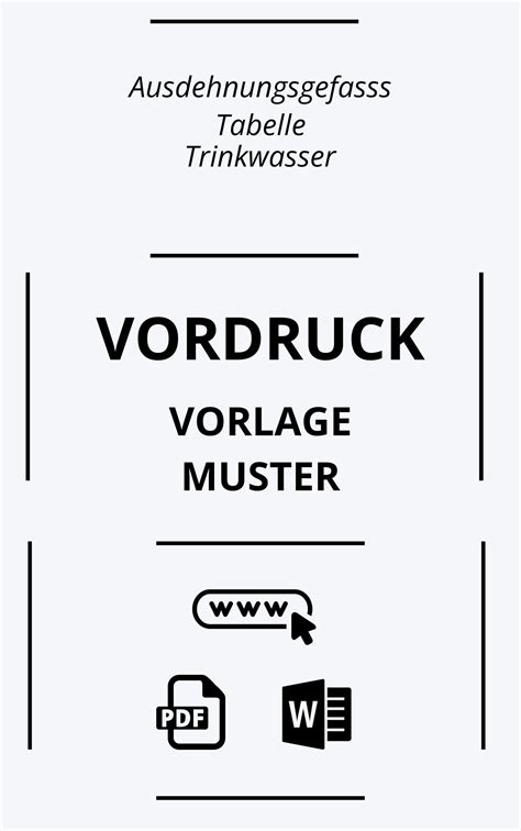 vordruck ausdehnungsgefäß trinkwasser