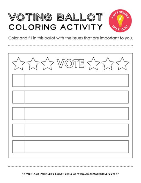 Voting Activities For Big Kids Voting Activities For First Grade - Voting Activities For First Grade