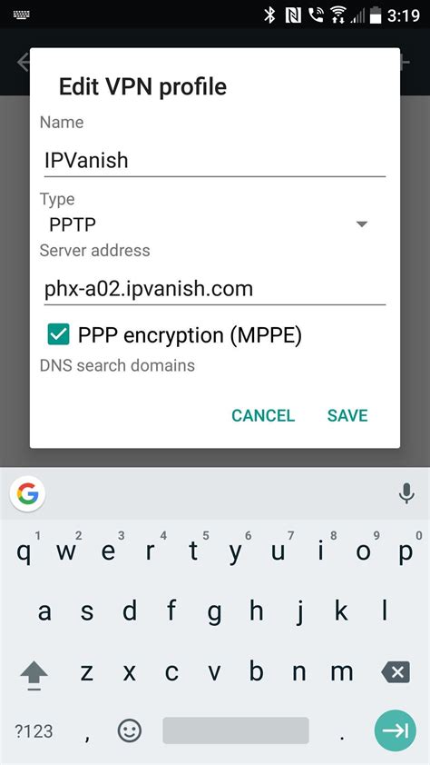 vpn android without app
