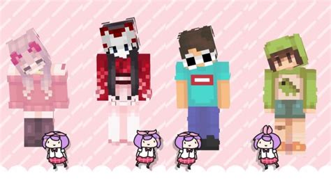 vtuber Minecraft Skins