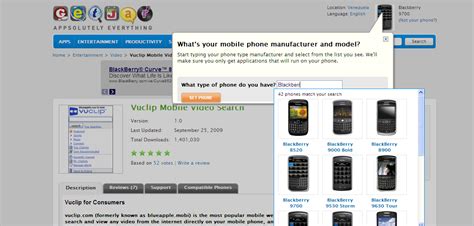 vuclip mobile video search blackberry pictures