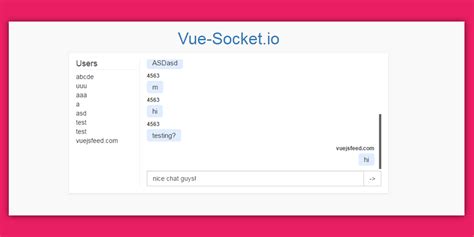 vue js socket io client