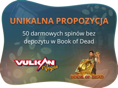 vulkan vegas 50 free spins book of dead