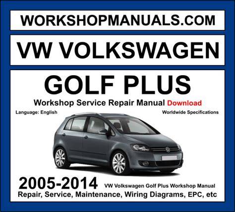 vw golf plus 2007 manual