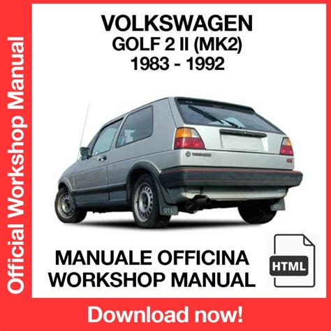 Read Vw Golf Mk2 Diesel Workshop Manual 