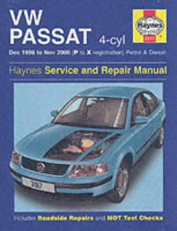 Full Download Vw Passat 96 00 Service And Repair Manual 