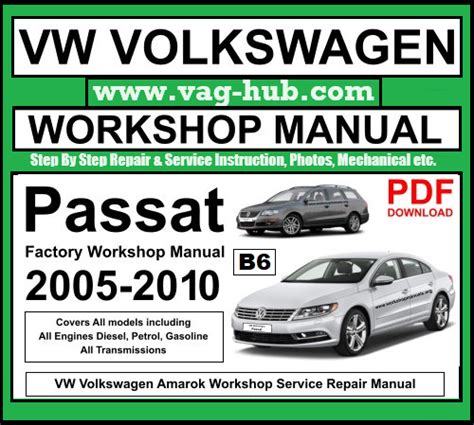 Read Vw Passat B6 Workshop Manual 