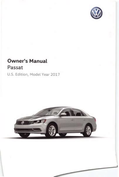 Full Download Vw Passat Highline 2017 Owners Manual 