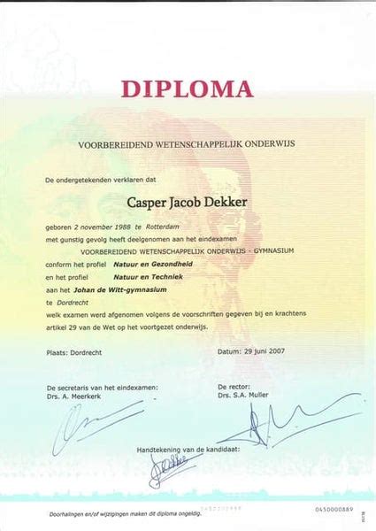 vwo diploma
