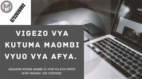 vyuo vya afya