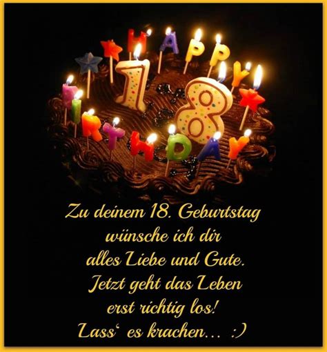 wünsche zum 18 geburtstag