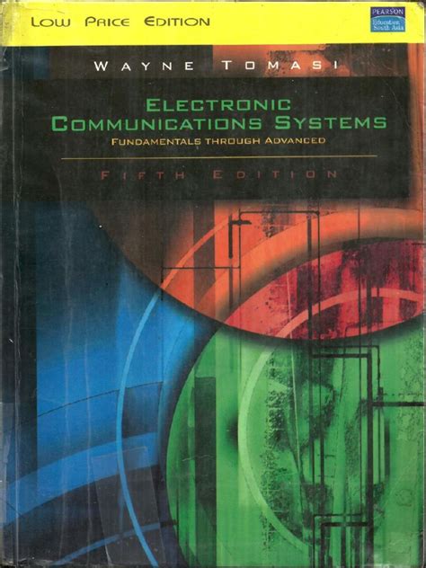 W Tomasi Electronics Communication System5th Edition Pearson Education Free