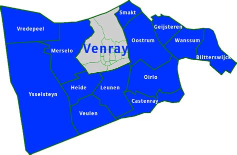 waar ligt venray