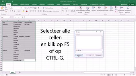 waarde cellen excel