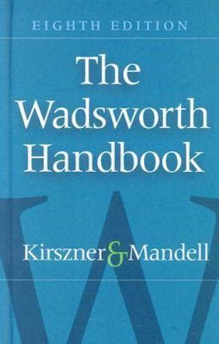 Full Download Wadsworth Handbook 9Th Edition 