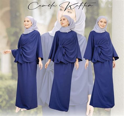 Waena Biru  Warna Hijab Untuk Baju Hijau Army Homecare24 - Waena Biru
