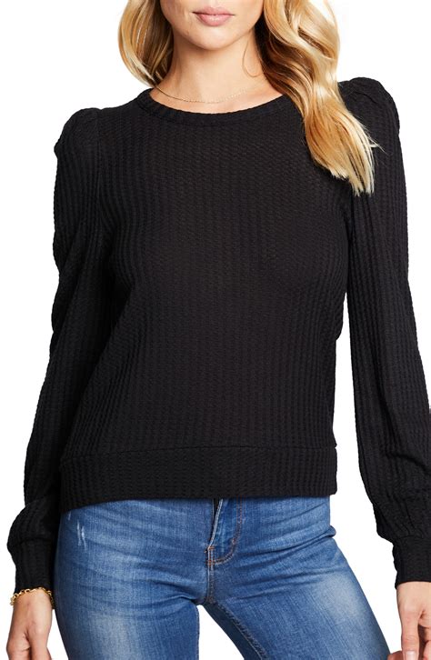 waffle knit thermal top Nordstrom