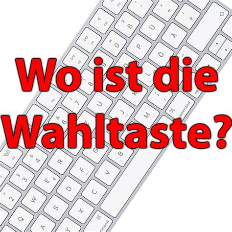 Wahltaste Auf Mac