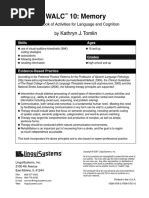 walc 12 executive functioning