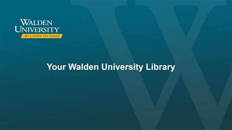 Walden University Library