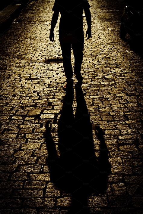 walking shadow
