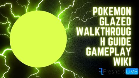 Walkthrough For Pokemon Glazed