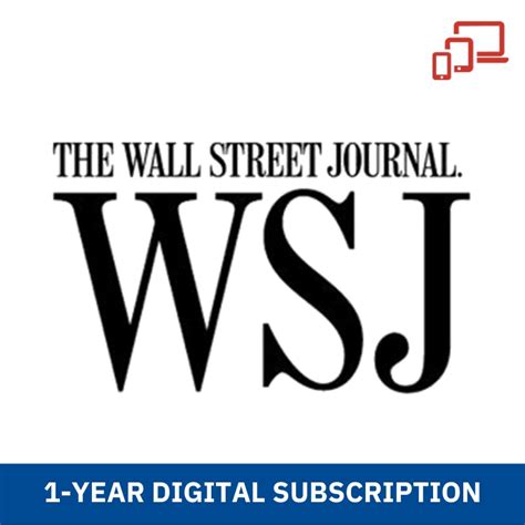 Download Wall Street Journal Subscription Services 