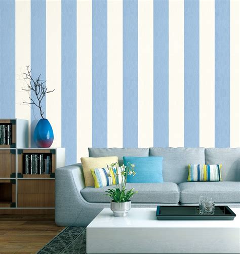 Wallpaper Biru  Jual Wallpaper Dinding Motif Polkadot 3d Biru Batang - Wallpaper Biru