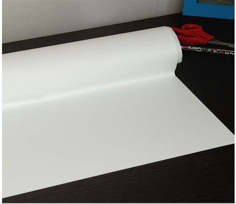 Wallpaper Sticker Putih Polos 10 Meter 45cm Wall Wallpaper Putih Polos - Wallpaper Putih Polos