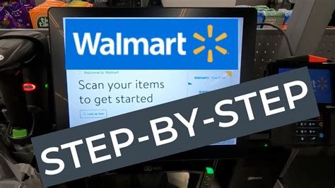 Walmart How To Use Self Checkout Cash Error