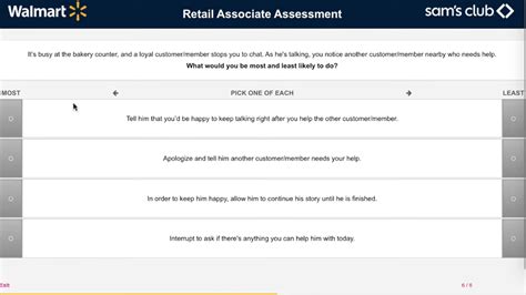 Walmart Sample Assessment