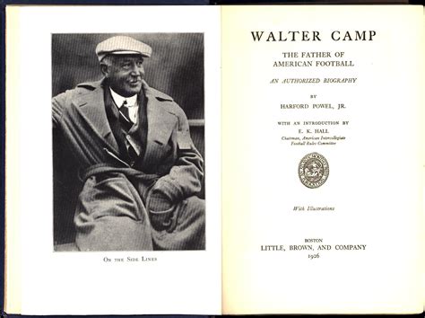 walter camp biography summary format