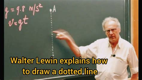 Walter Lewin Dotted Lines