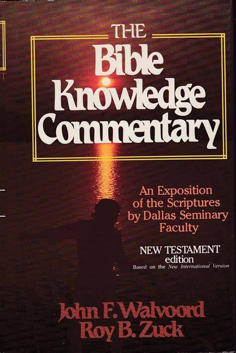 walvoord zuck bible knowledge commentary