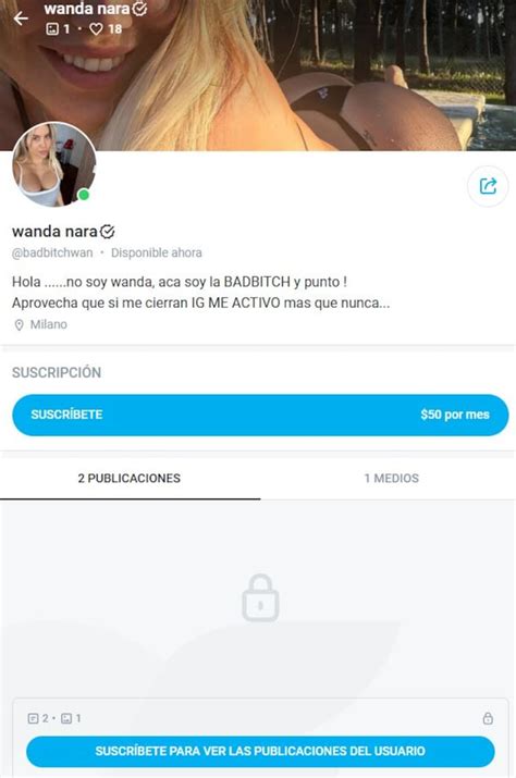 wanda nara OnlyFans leaked content