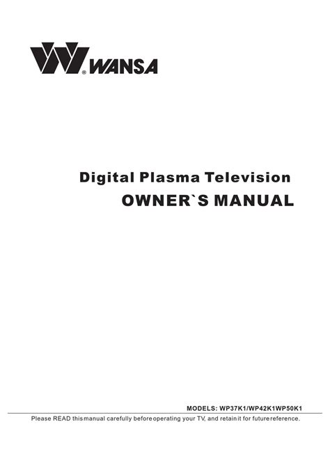 Read Online Wansa Tv W2102Sf Service Manual File Type Pdf 