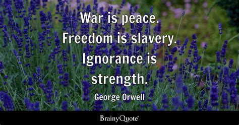 War Is Peace Quote