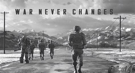 war never changes