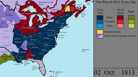War Of 1812 Map