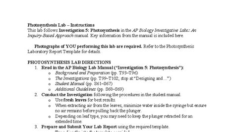 Wards Ap Bio Lab 5 Teacher